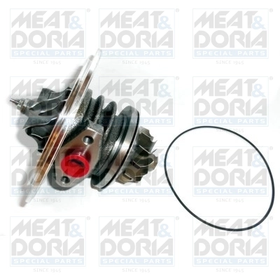 Core assembly, turbocharger